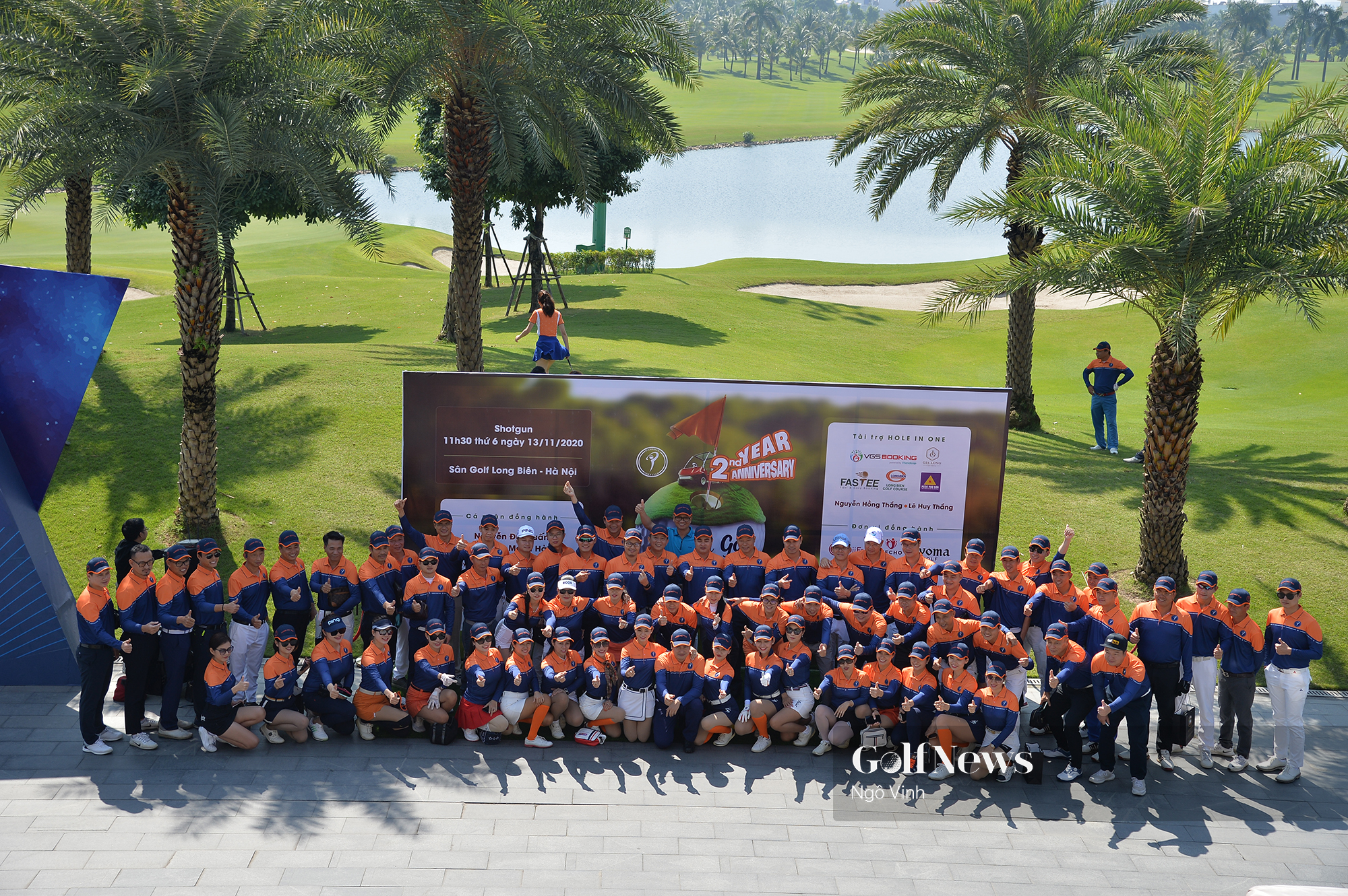 228 golfer tưng bừng kỷ niệm 2 năm thành lập CLB Golf Passion
