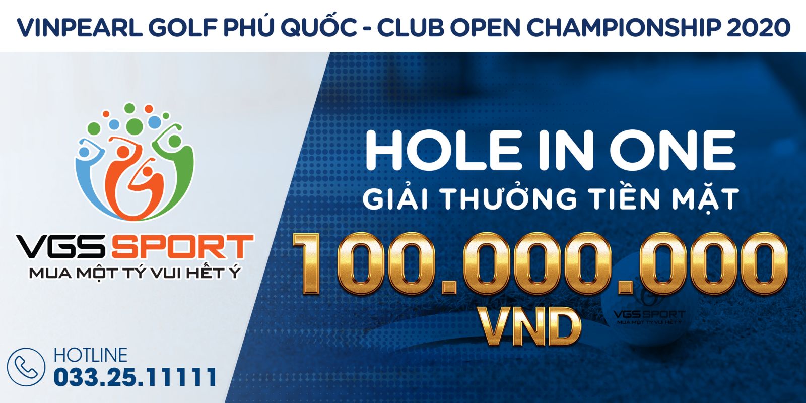 VGS Sport đồng hành cùng giải Vinpearl Golf Phu Quoc Club Open Championship 2020