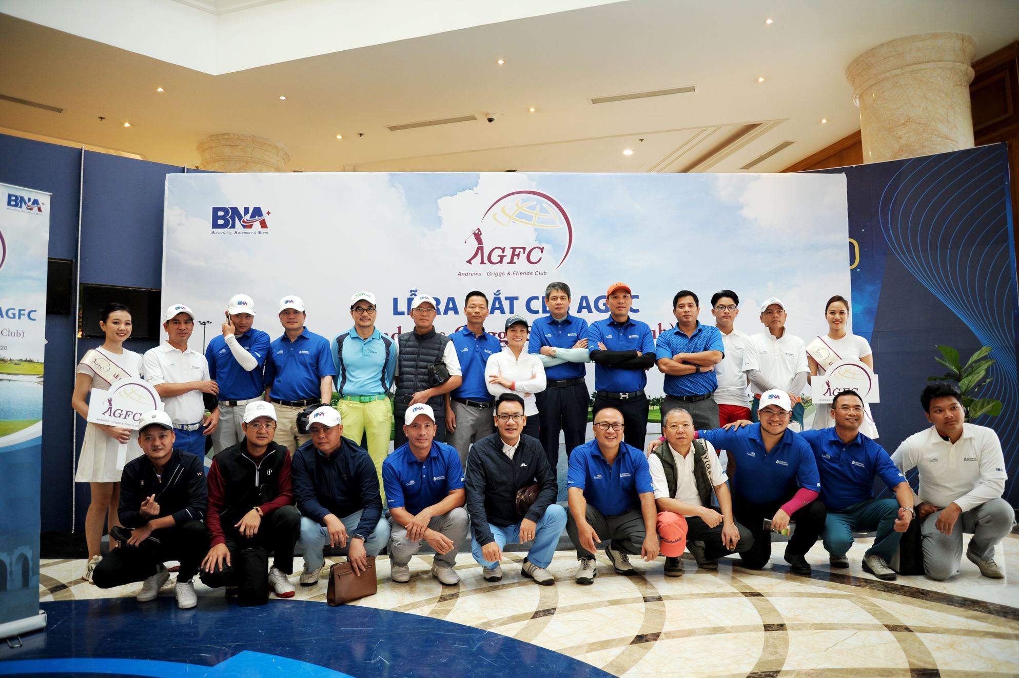 CLB AGFC ra mắt với giải golf tại sân Long Biên