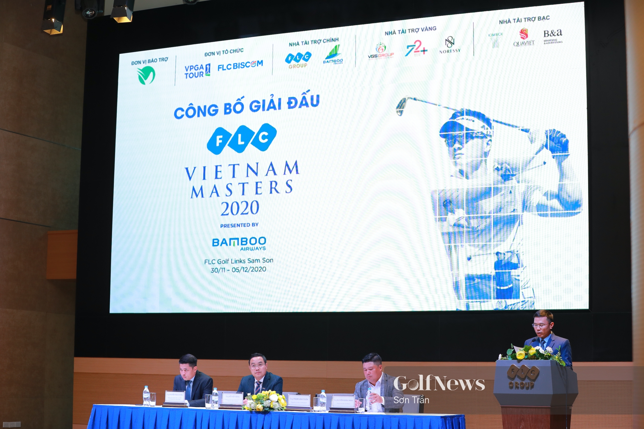 FLC Vietnam Masters 2020 presented by Bamboo Airways có tổng giải thưởng 1 tỷ đồng