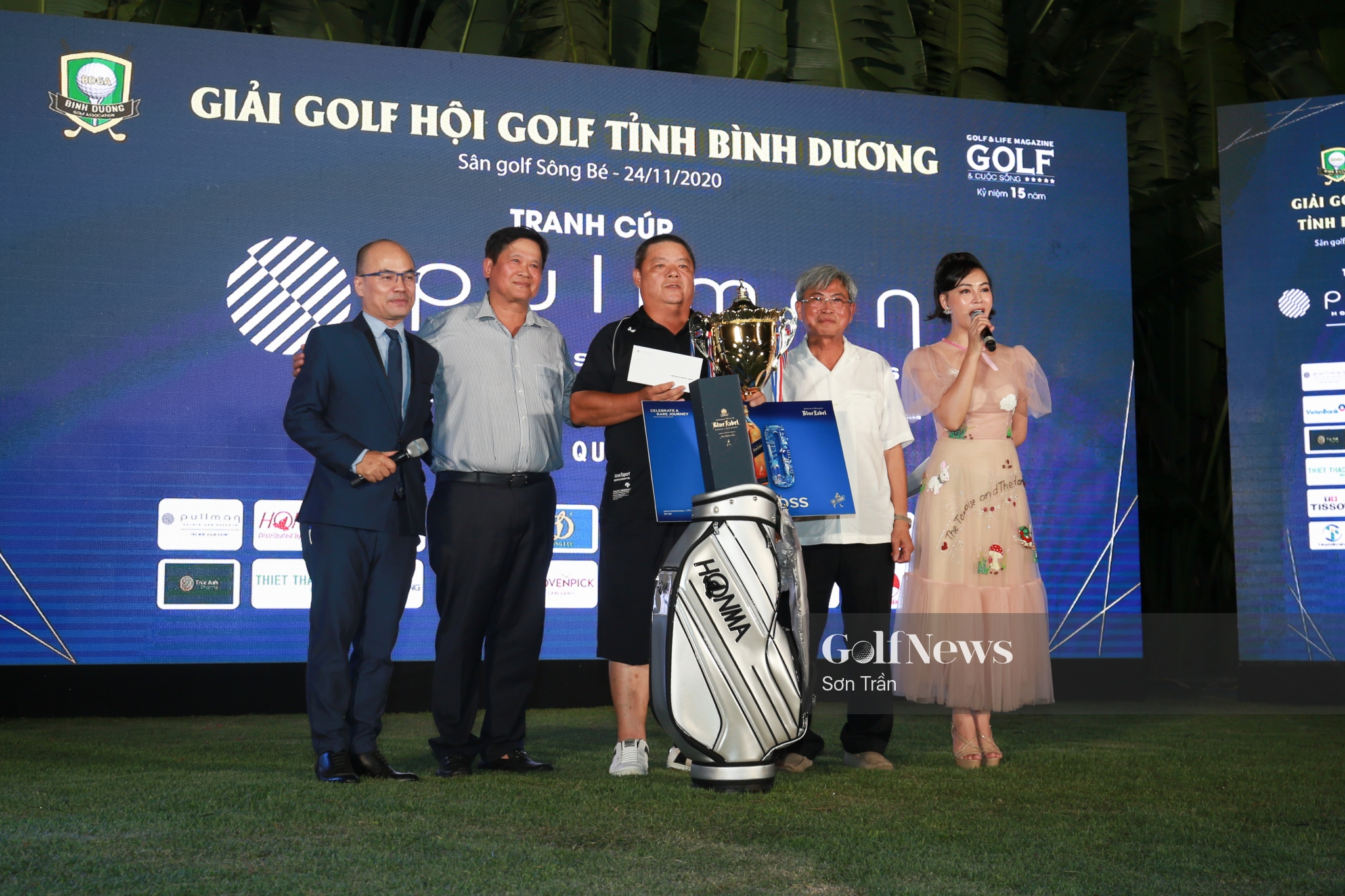 Golfer Yen Chin Wen vô địch Giải golf Hội golf tỉnh Bình Dương tranh cúp Pullman