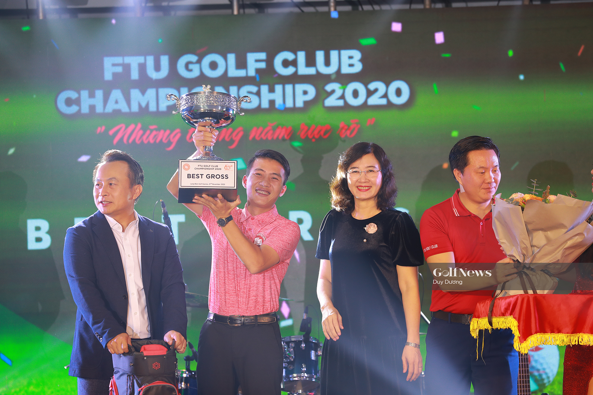 Golfer Nguyễn Quang Mạnh vô địch FTU Golf Championship 2020