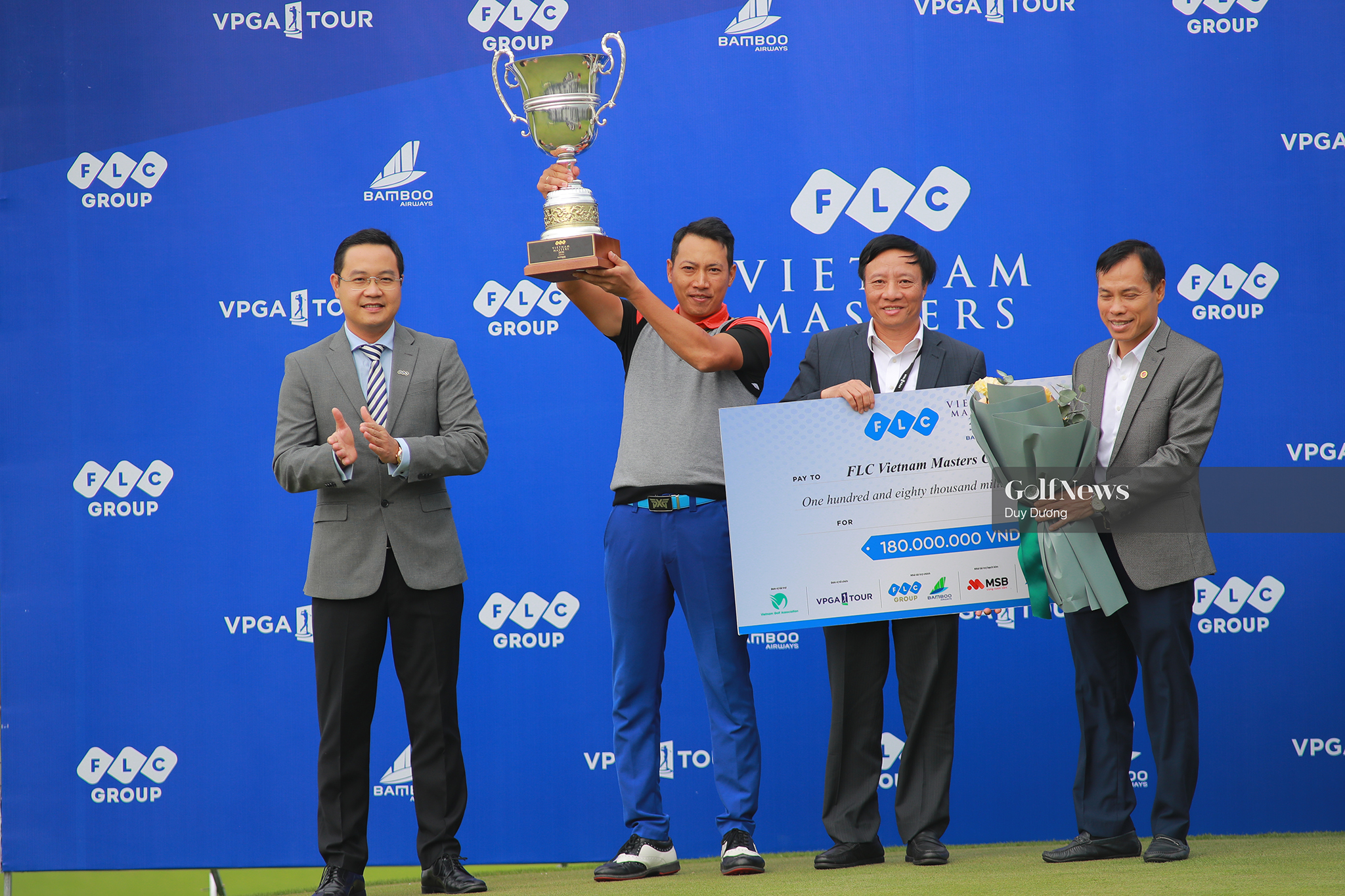 Đỗ Hồng Giang vô địch FLC Vietnam Masters 2020 Presented by Bamboo Airways