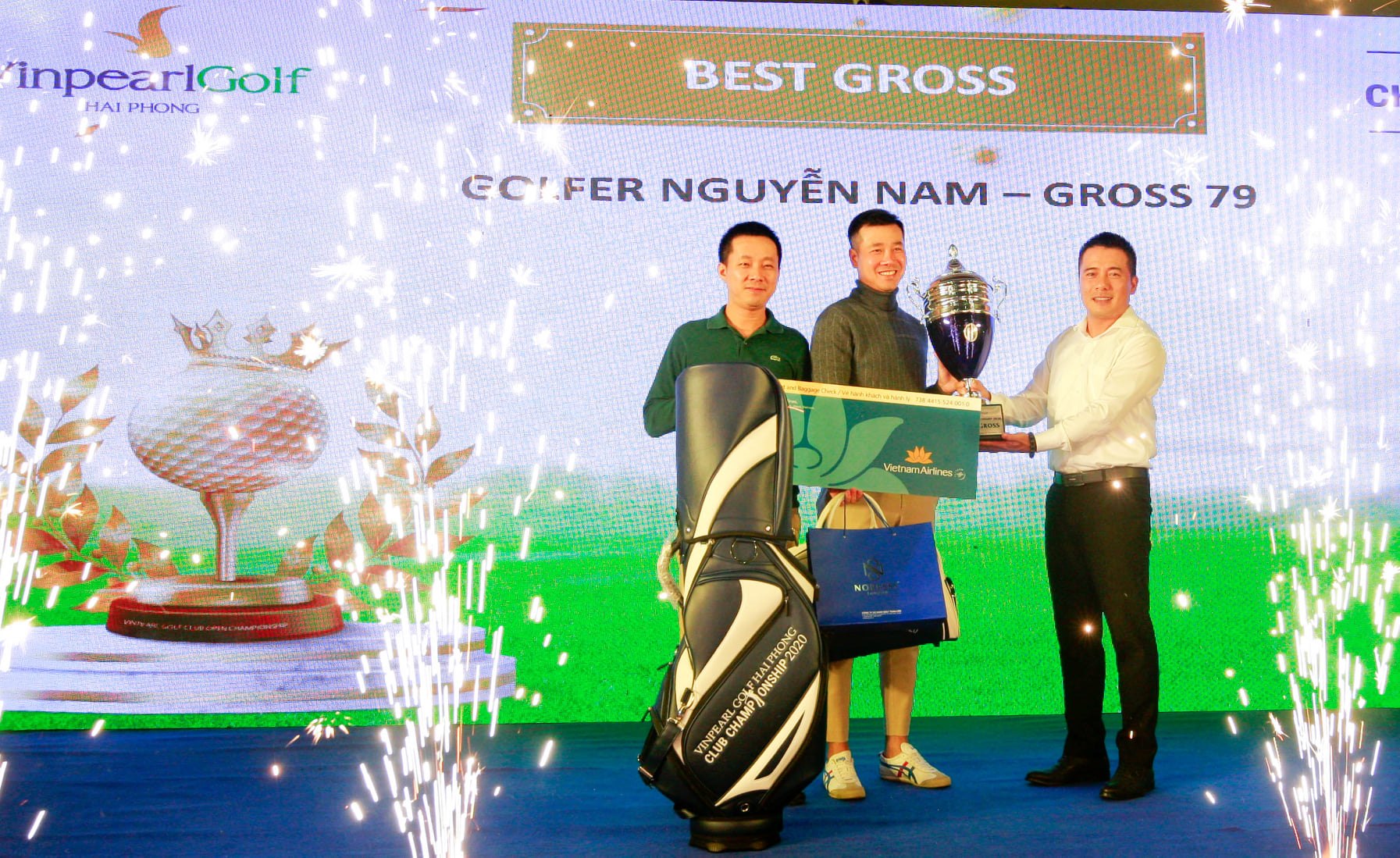 Golfer Nguyễn Nam vô địch Vinpearl Golf Hải Phòng Championship 2020.