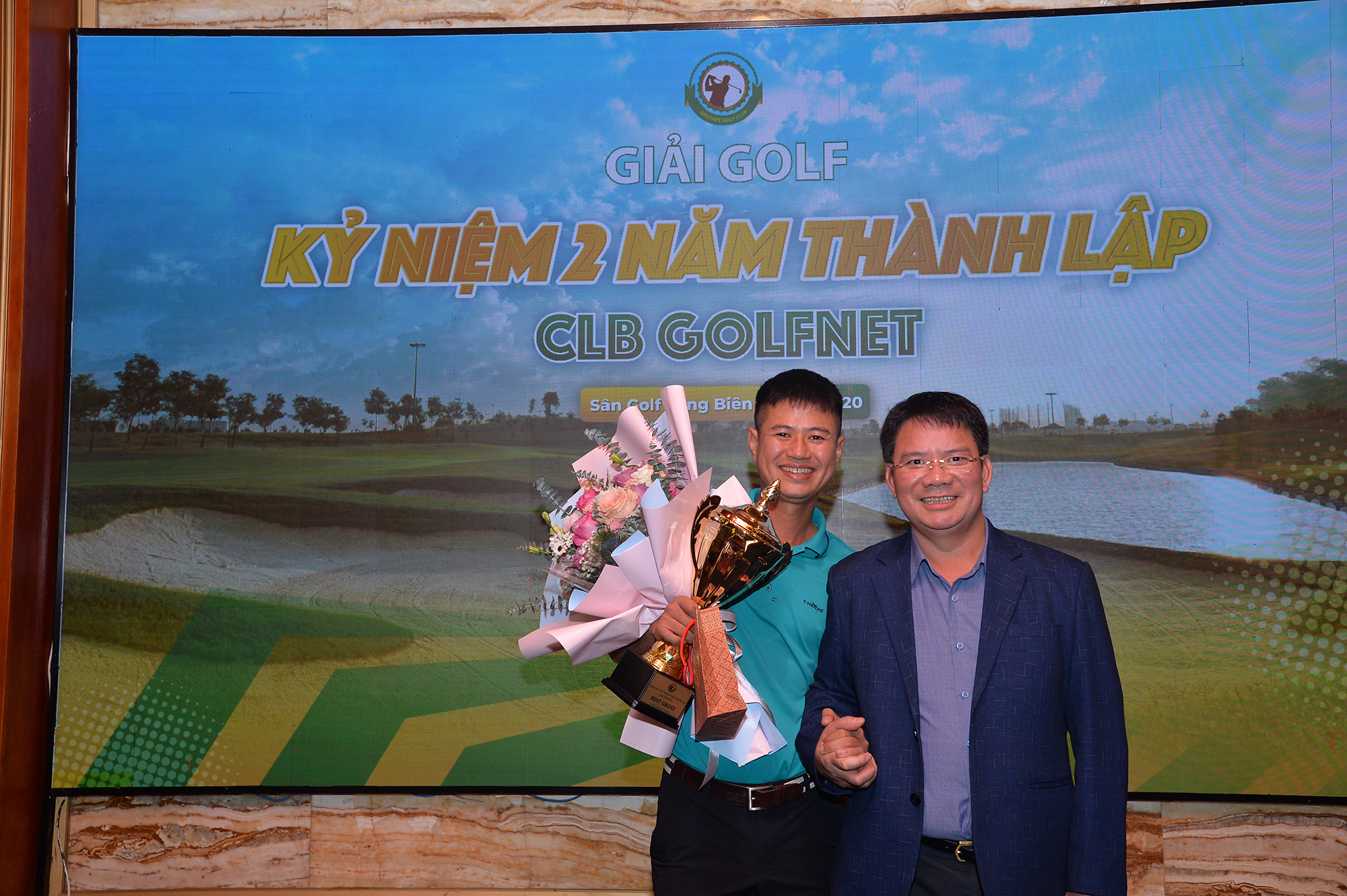 Golfer Bùi Mạnh Cường vô địch giải golf “Kỷ niệm 2 năm thành lập CLB GolfNet”