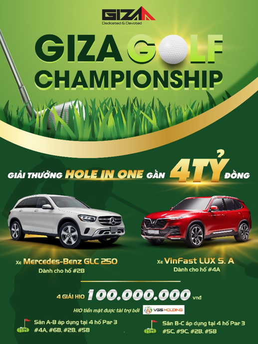 Chào xuân đón năm mới cùng Giza Golf Championship 2021