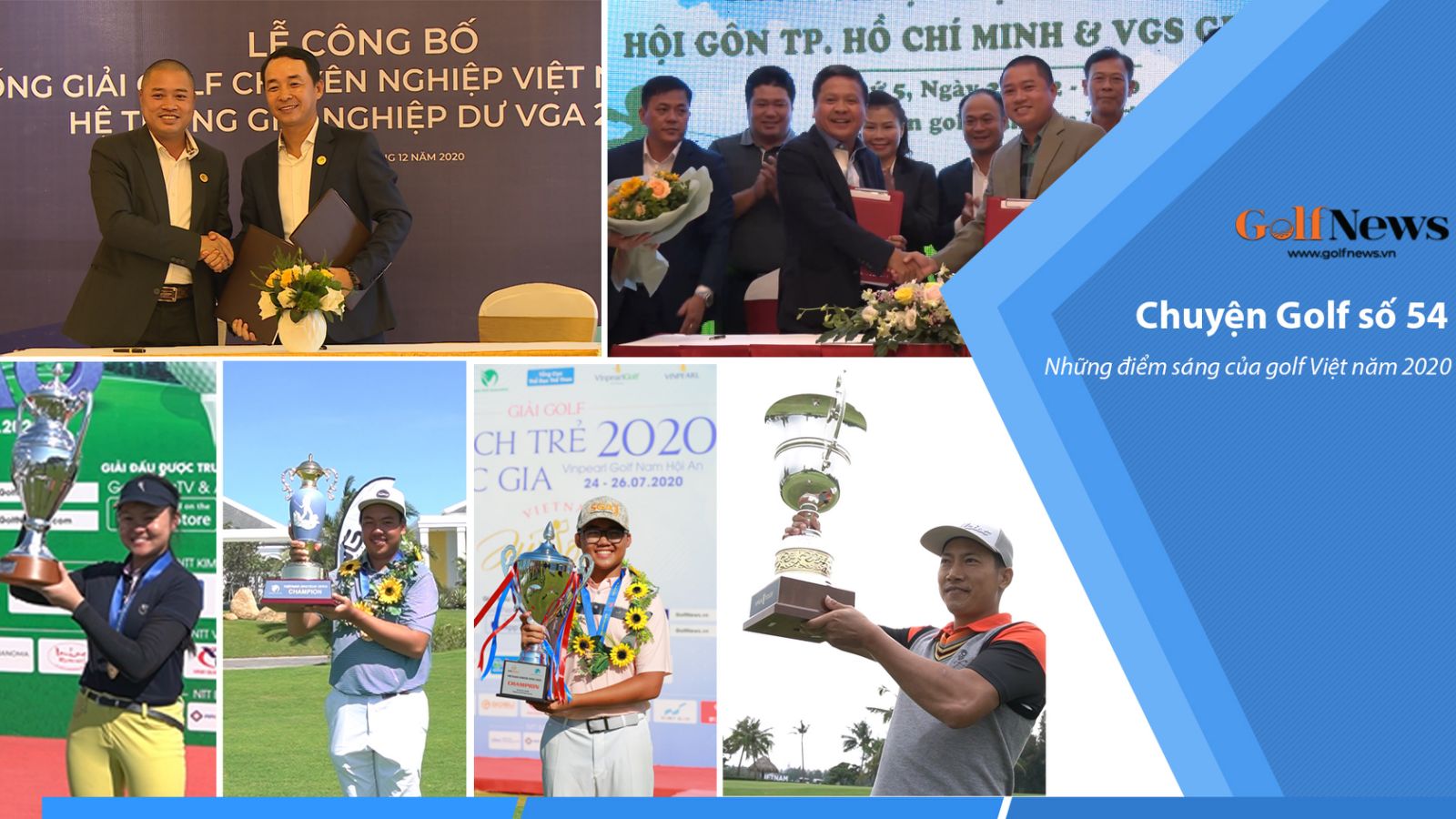Những điểm sáng của golf Việt năm 2020