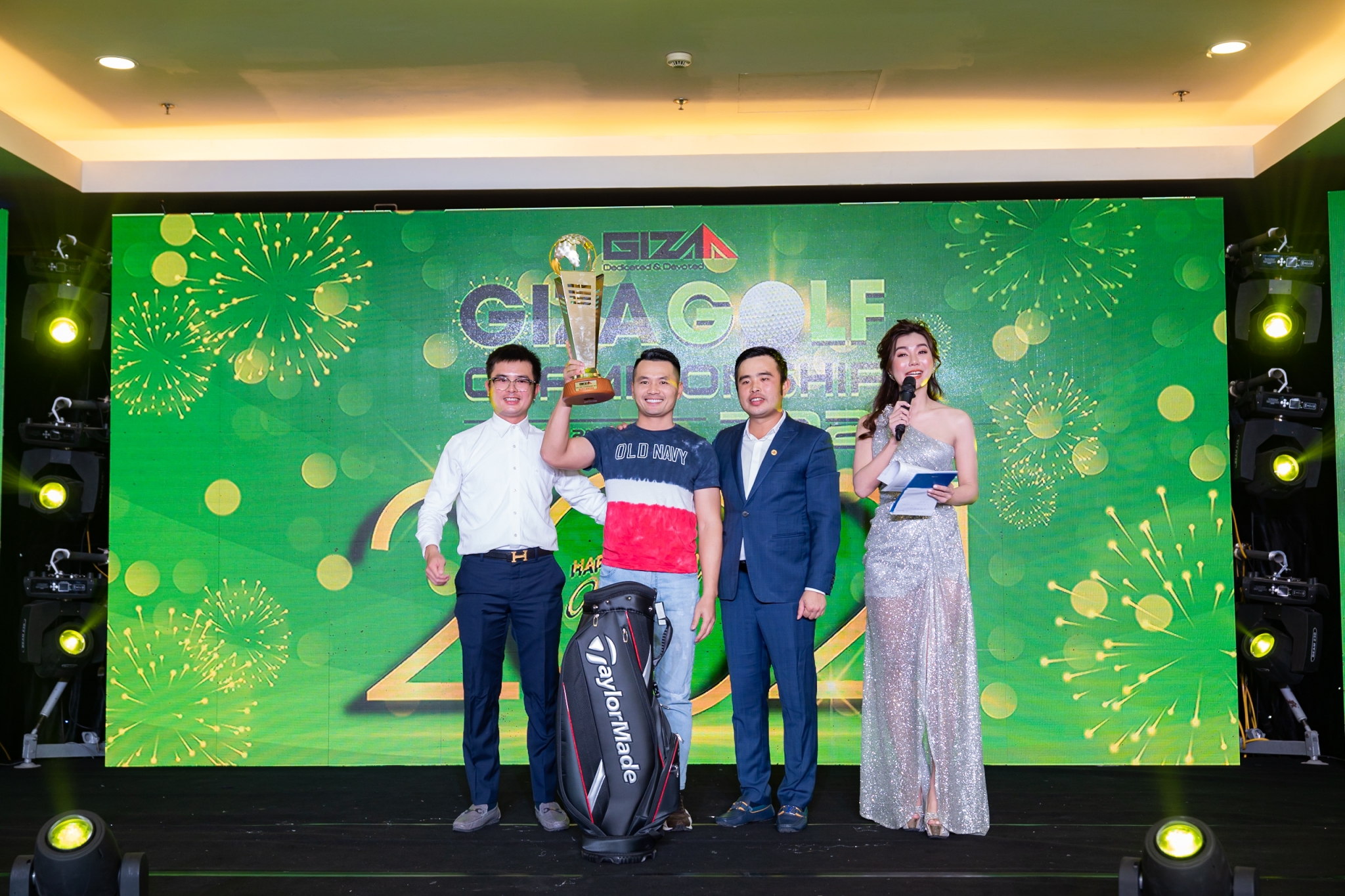 Golfer Thái Trung Hiếu vô địch giải Giza Golf Championship 2021