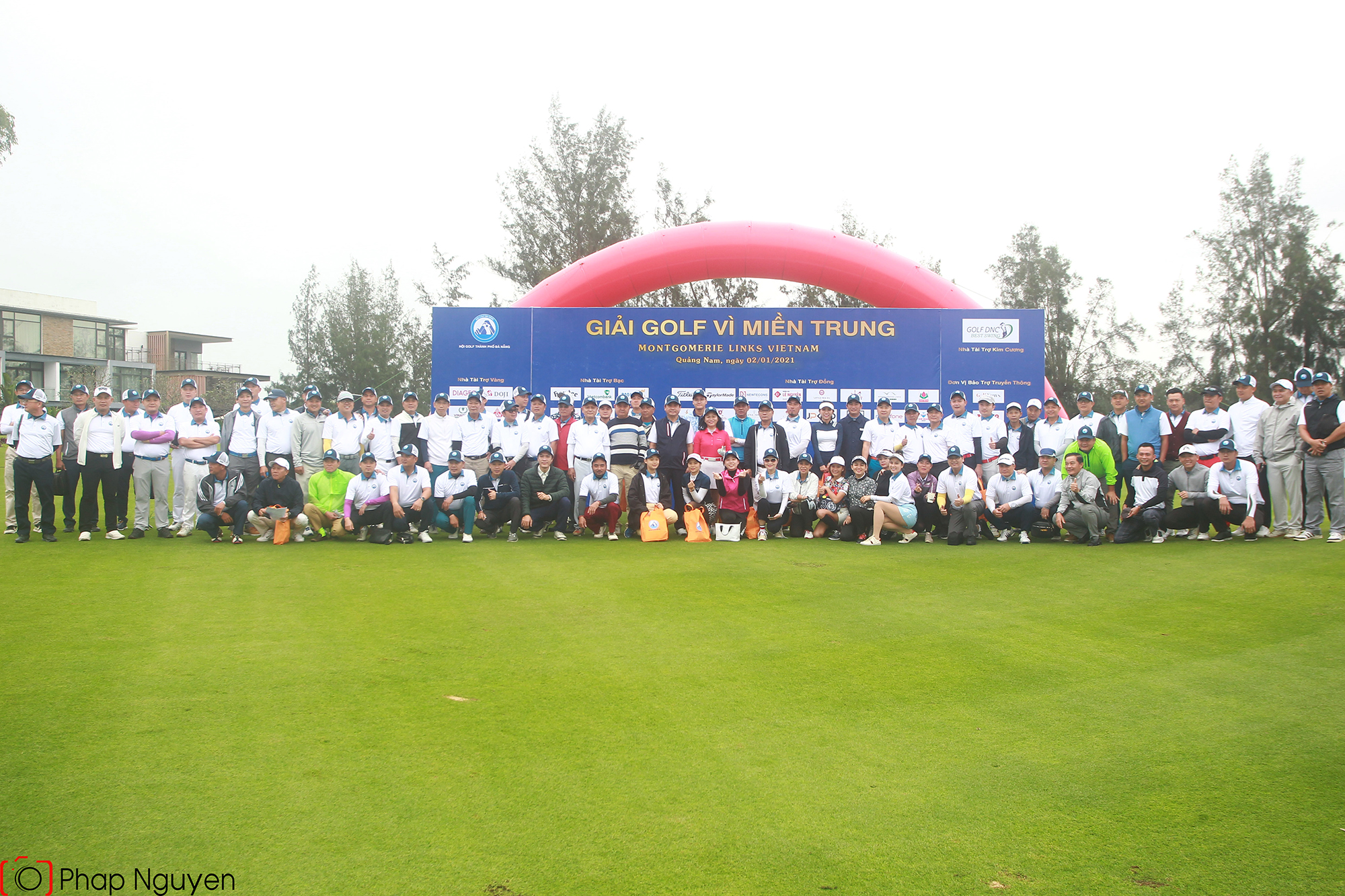 Hội golf TP. Đà Nẵng quyên góp được hơn 610 triệu đồng tại “Giải golf vì miền Trung”