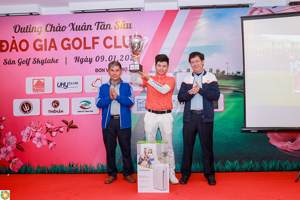 Golfer Đào Văn Hoàn giành best net “Giải golf chào xuân – Đào Gia Golf Club”