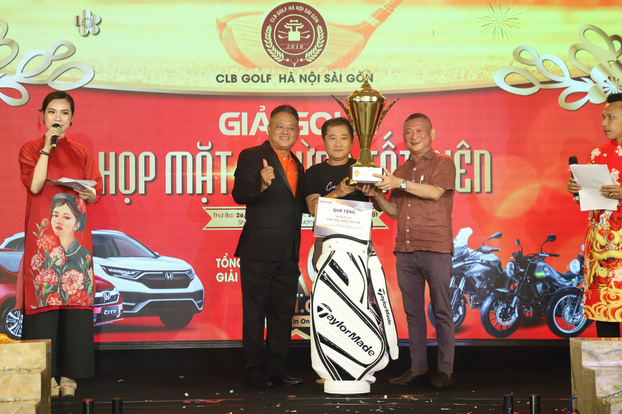 Golfer Andrew Hùng Phạm vô địch giải Họp mặt - Mừng tất niên CLB Golf Hà Nội - Sài Gòn