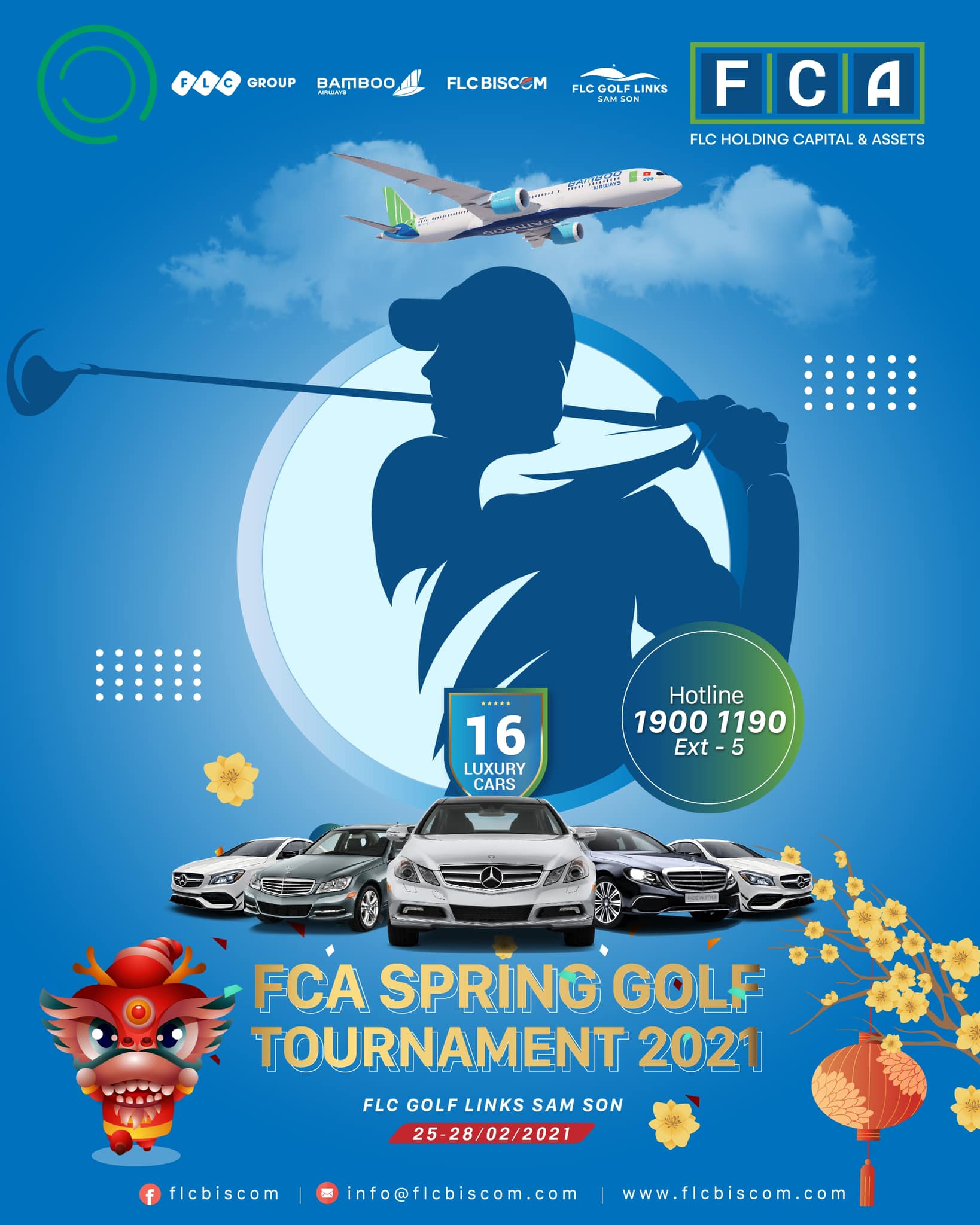 Tưng bừng khai gậy đầu xuân rinh ngay 16 xe sang tại FCA Spring Golf Tournament 2021