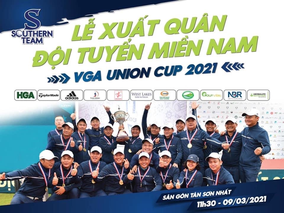 Tuyển miền Nam tổ chức lễ xuất quân dự VGA Union Cup 2021