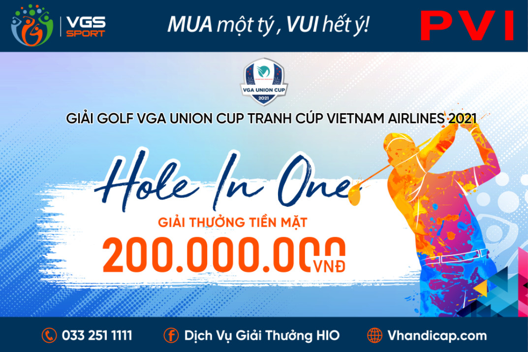VGS Sport tài trợ HIO cho giải VGA Union Cup 2021