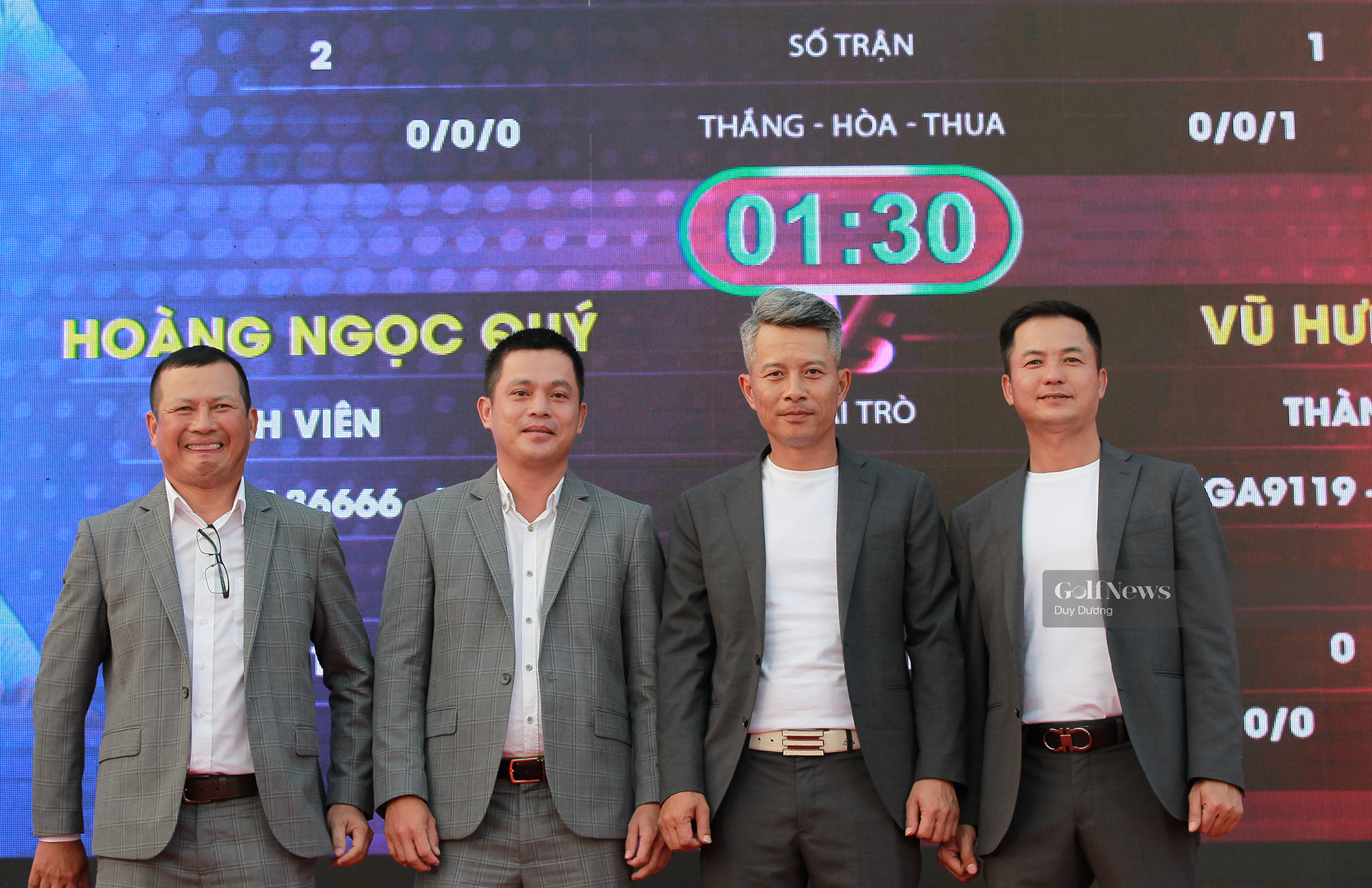Danh sách xếp nhóm ngày thi đấu đầu tiên giải VGA Union Cup tranh cúp Vietnam Airlines