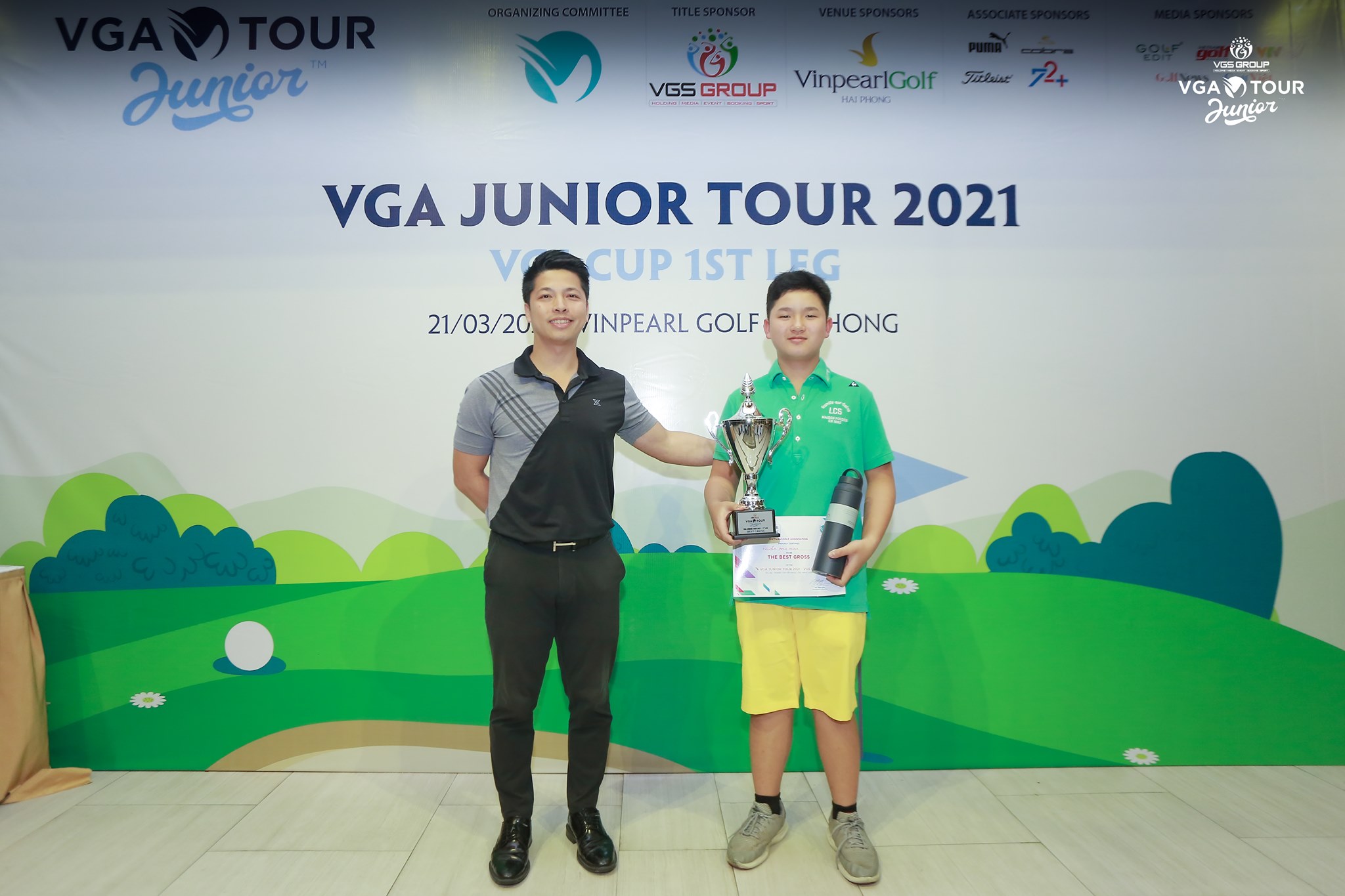 Nguyễn Anh Minh vô địch Vòng 1 VGA Junior Tour - VGS Cup North serie