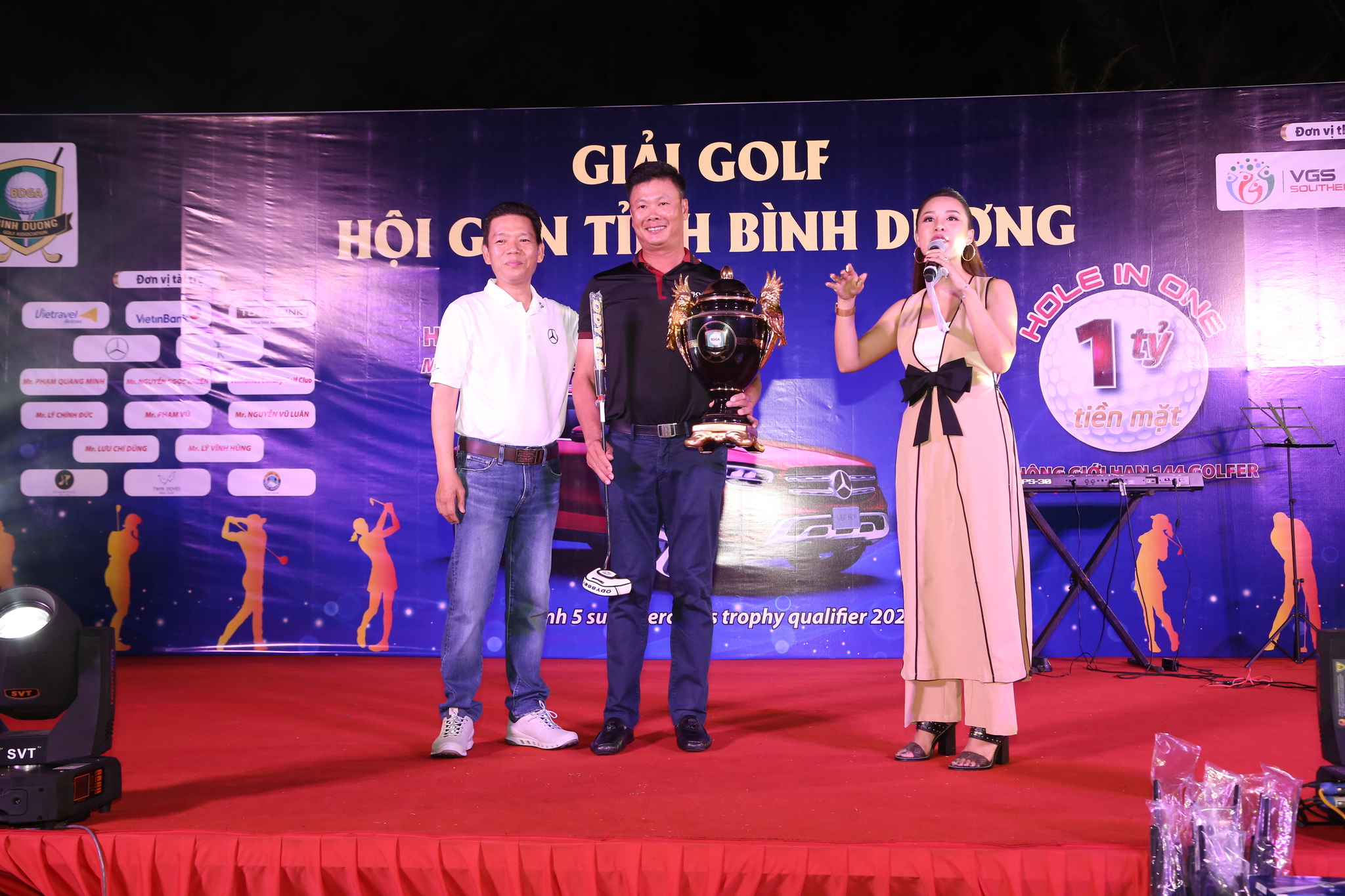Golfer Đinh Viết Sinh vô địch giải Hội gôn tỉnh Bình Dương