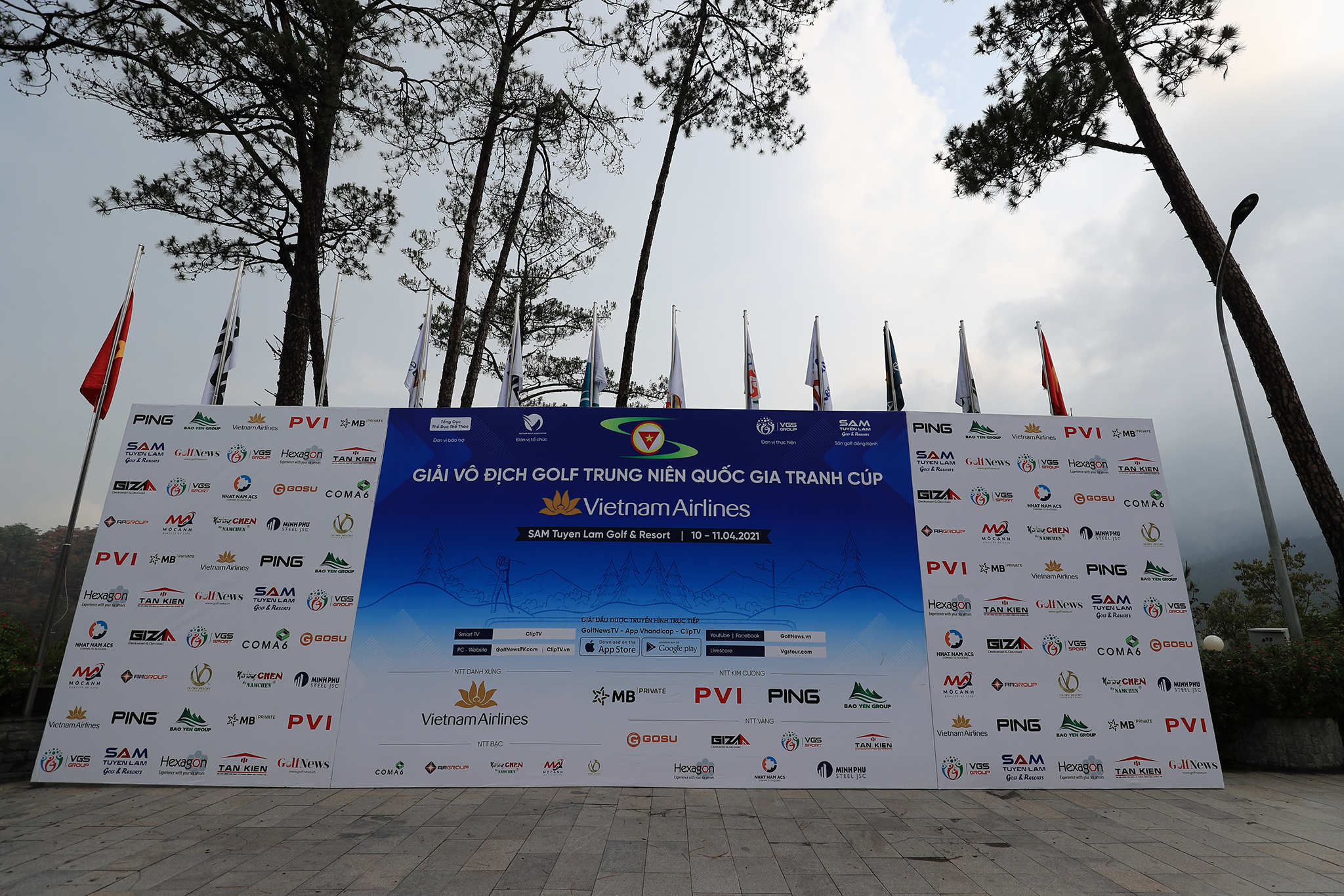 Cơ cấu giải thưởng của giải Vô địch golf Trung niên Quốc gia 2021 tranh cúp Vietnam Airlines