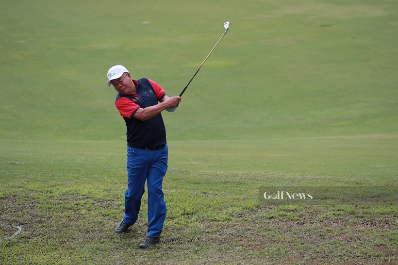 Vô địch golf Trung niên Quốc gia 2021 tranh cúp Vietnam Airlines: Golfer Lê Xuân Quang dẫn đầu bảng Cao Niên sau vòng 1