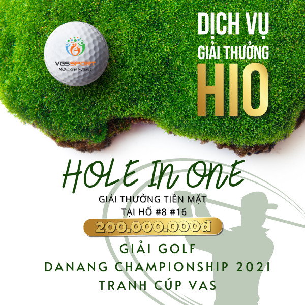 VGS Sport tài trợ HIO cho giải Danang Golf Championship 2021