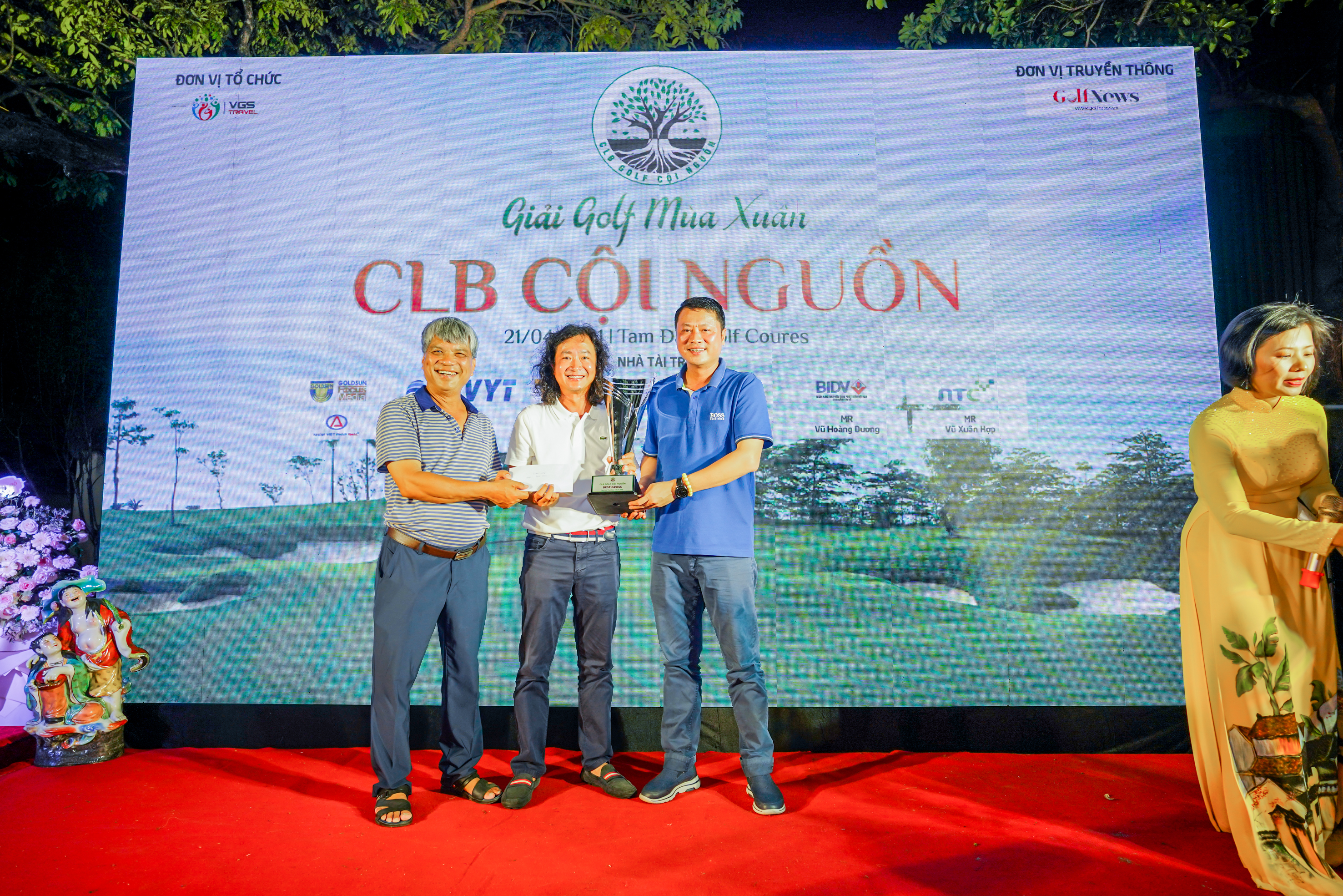 Golfer Mai Thanh Trúc vô địch Giải golf mùa xuân CLB Golf Cội Nguồn