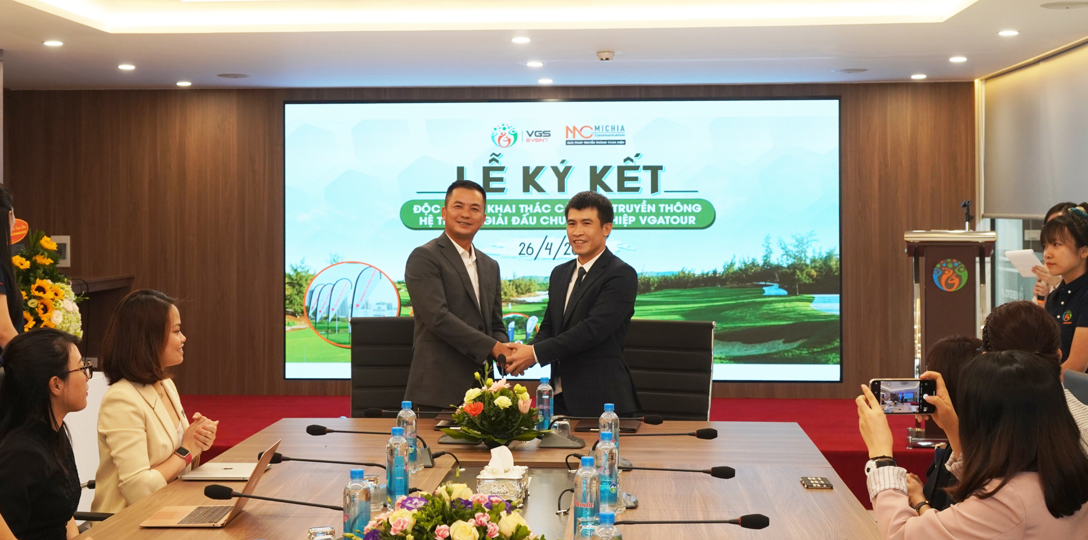 VGS Event hợp tác chiến lược với Michia Communication đẩy mạnh truyền thông hệ thống giải đấu golf tại Việt Nam