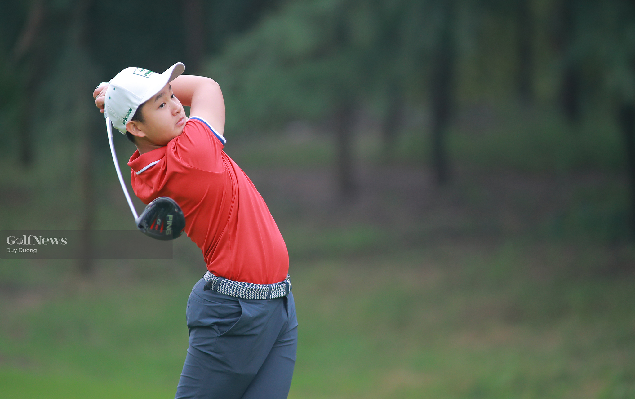 Golfer Nguyễn Anh Minh lập kỷ lục cá nhân tại sân golf Chí Linh