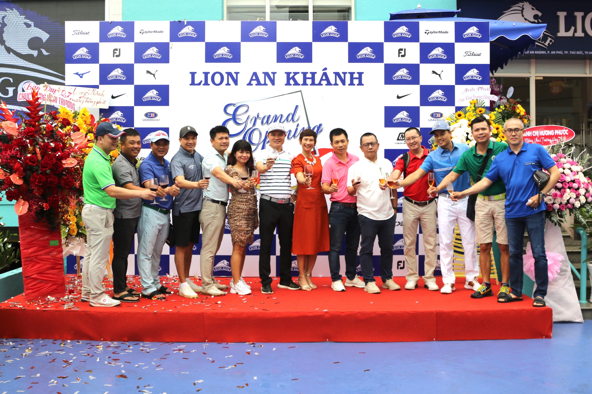 Lion Golf tưng bừng khai trương showroom thứ 3 tại TP Hồ Chí Minh