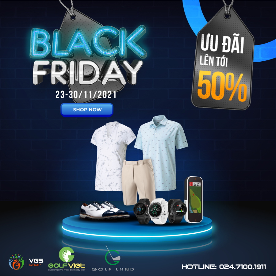 Black Friday - Siêu sale chạm sàn lên đến 50% trên VGS Shop