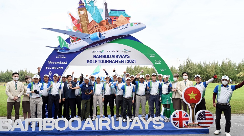 Hơn 1,000 golfer tham dự Bamboo Airways Golf Tournament 2021