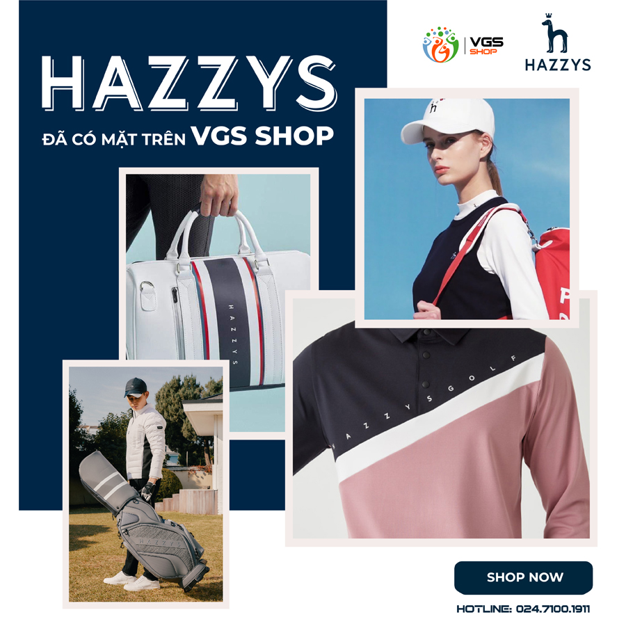 Thương hiệu Hazzys chính thức ra mắt trên VGS Shop với ưu đãi 40%