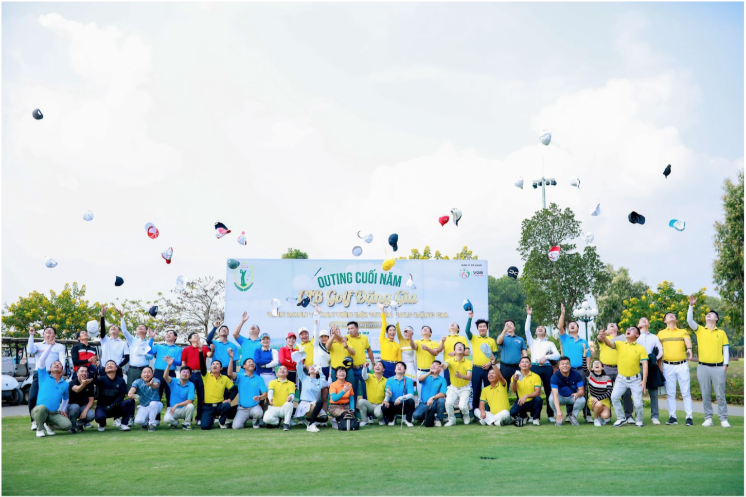 CLB Golf Đặng Gia tổ chức Outing vinh danh đội tuyển