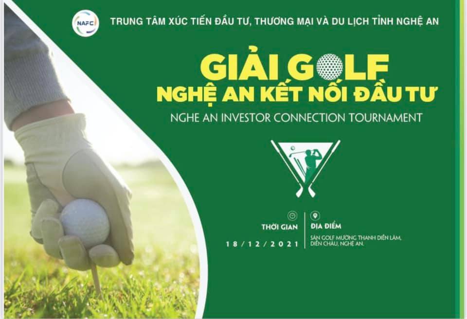 Giải golf "Kết nối đầu tư Nghệ An" lần 1 chuẩn bị diễn ra tại sân golf Mường Thanh Diễn Lâm