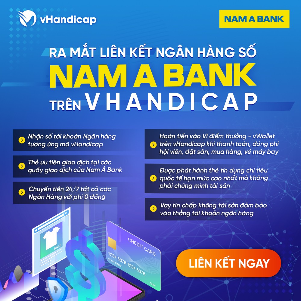 Giao dịch phí 0 đồng với tài khoản vBank NAB trên ứng dụng vHandicap