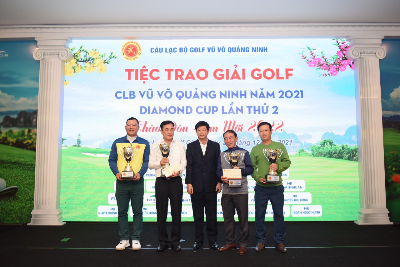Giải golf CLB Vũ Võ Quảng Ninh tranh cúp Diamond Cup lần 2 thành công rực rỡ