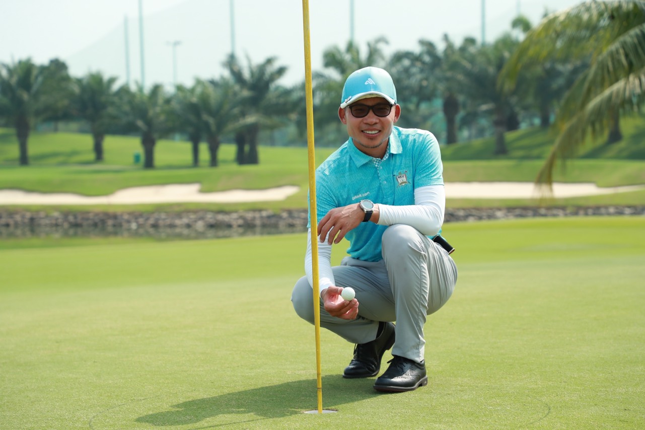 Golfer Phan Thanh Hà trúng giải thưởng 100 triệu đồng từ VGS Sport