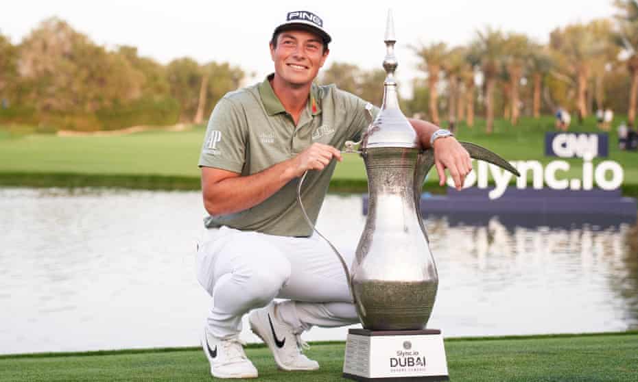 Viktor Hovland vô địch Dubai Desert Classic đầy thuyết phục