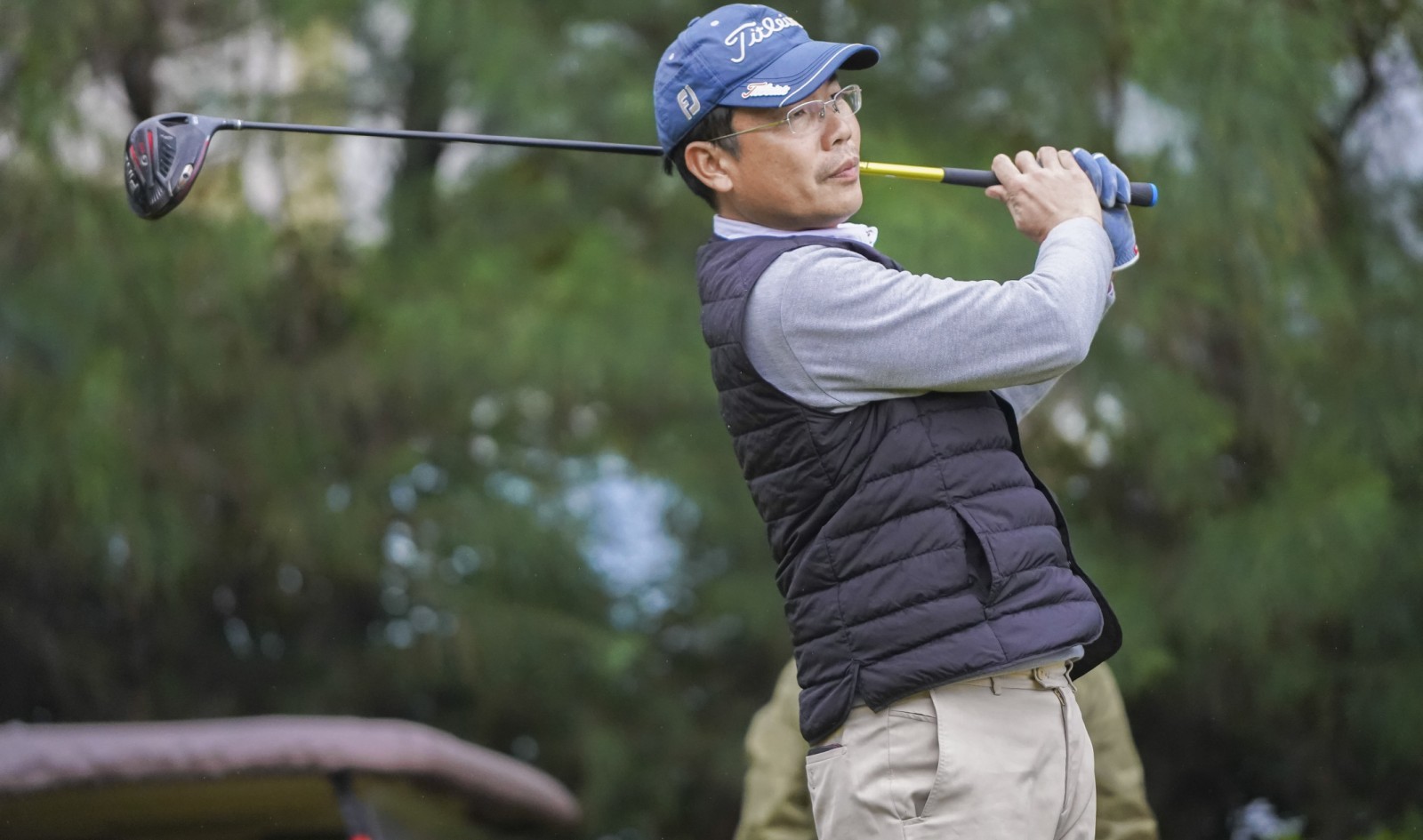 Golfer Trần Đình Vinh dẫn đầu round 2 - Single Tour Spring 2022