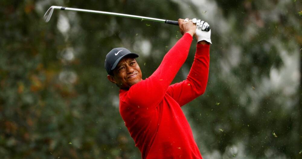 Tiger Woods luyện tập ở Augusta National trước thềm The Masters 2022