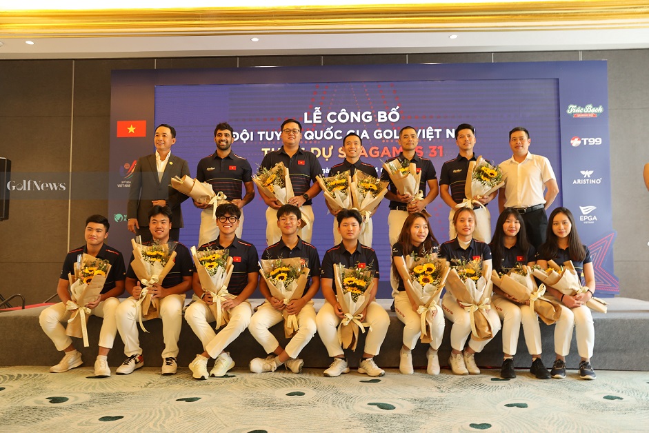 Hiệp hội Golf Việt Nam công bố Đội tuyển Quốc gia tham dự SEA Games 31